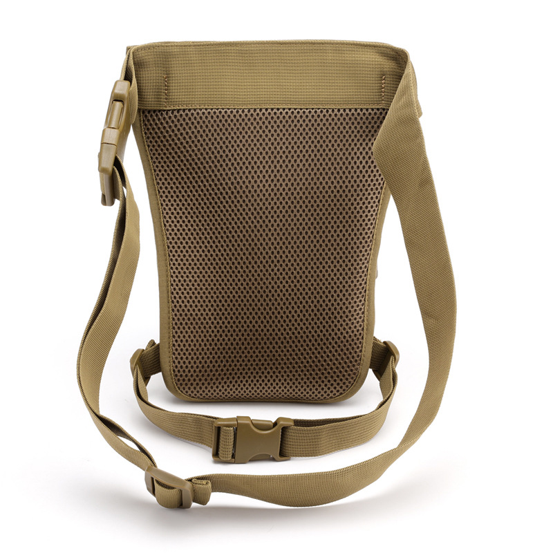 Cross-border exclusive new tactical leg bag, cycling and fishing waist bag, outdoor multi-functional chest bag, crossbody bag, military enthusiast leg bag Specification drawing