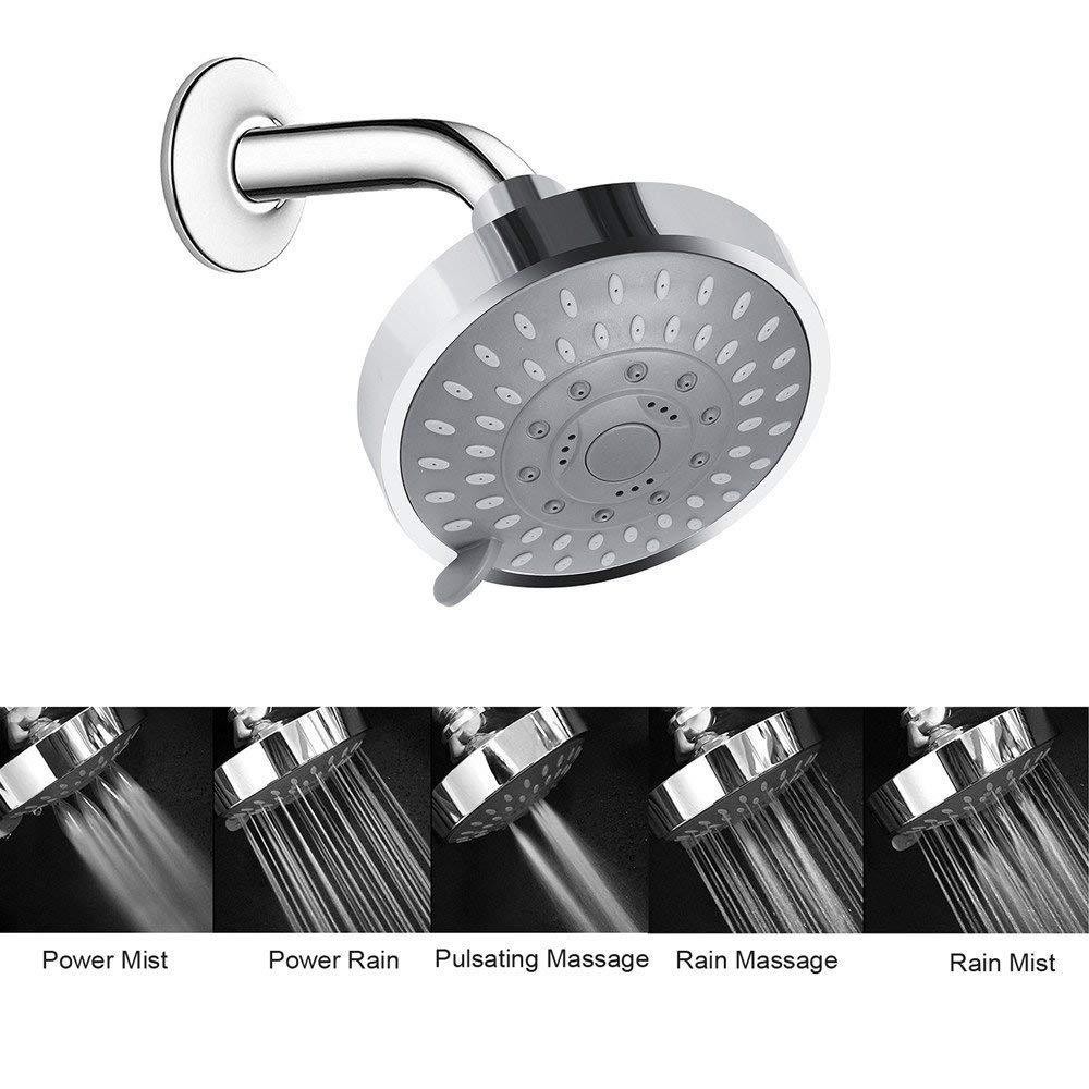 Amazon cross-border shower head 4-inch shower head for hotels and guesthouses, single small hanging head lotus pod bathroom ceiling spray full figure