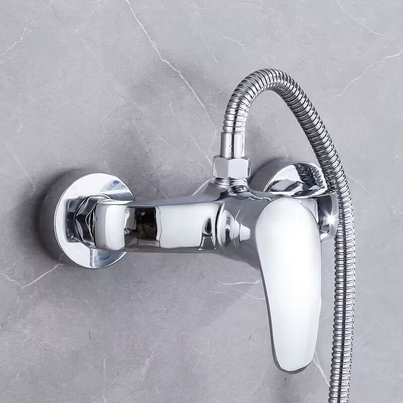 Bathroom shower faucet, hot and cold water mixing valve, hot and cold bath switch, concealed shower head set, all-copper water heater Application Scenario