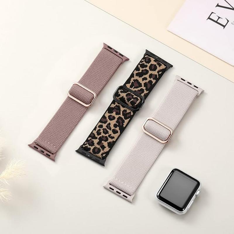 The nylon weave of the apple smart watch strap is suitable for the entire series of apple iwatch straps with adjustable sliding buckle spring Specification drawing