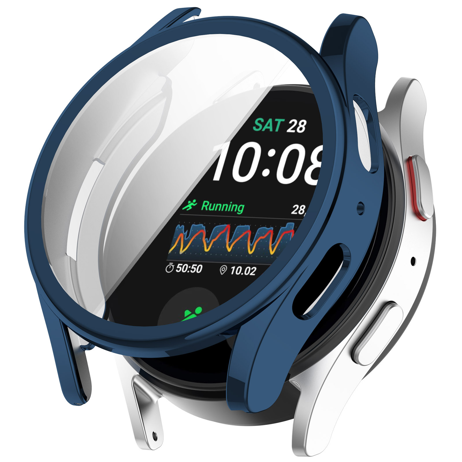 Xinyuan Shuntong is suitable for the Samsung watch7 protective case. The Galaxy watch7 soft rubber tpu full-cover watch case Item Picture