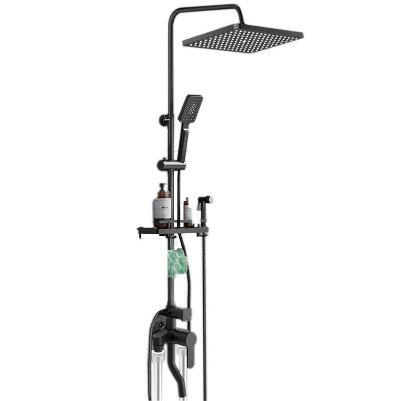 Wholesale and consignment of digital display shower heads and shower sets for household bathrooms, exposed rain shower heads for toilets Item Picture