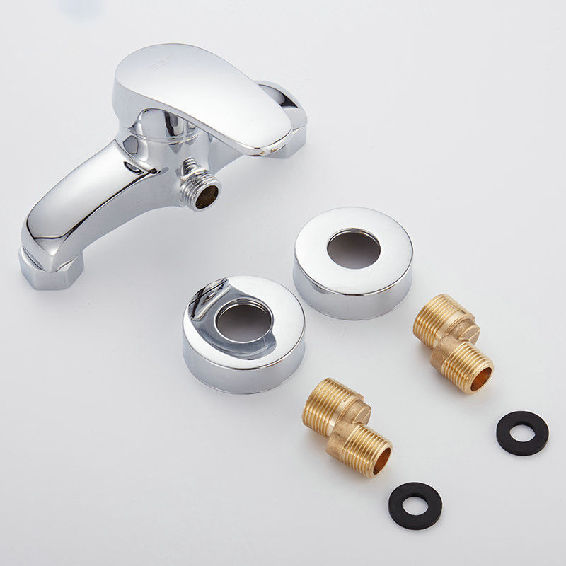 All-copper mixed water valve, hot and cold water heater, shower faucet, solar shower head set, switch, bathroom concealed faucet Item Picture