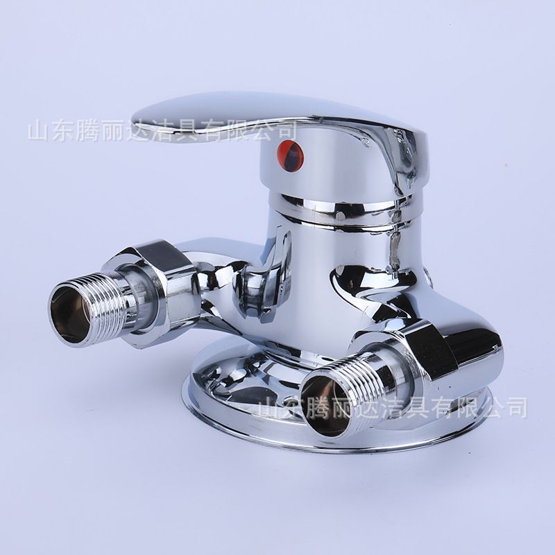 Factory direct sales of exposed shower mixing valve, solar water heater mixing valve with water supply triangle shower valve Item Picture
