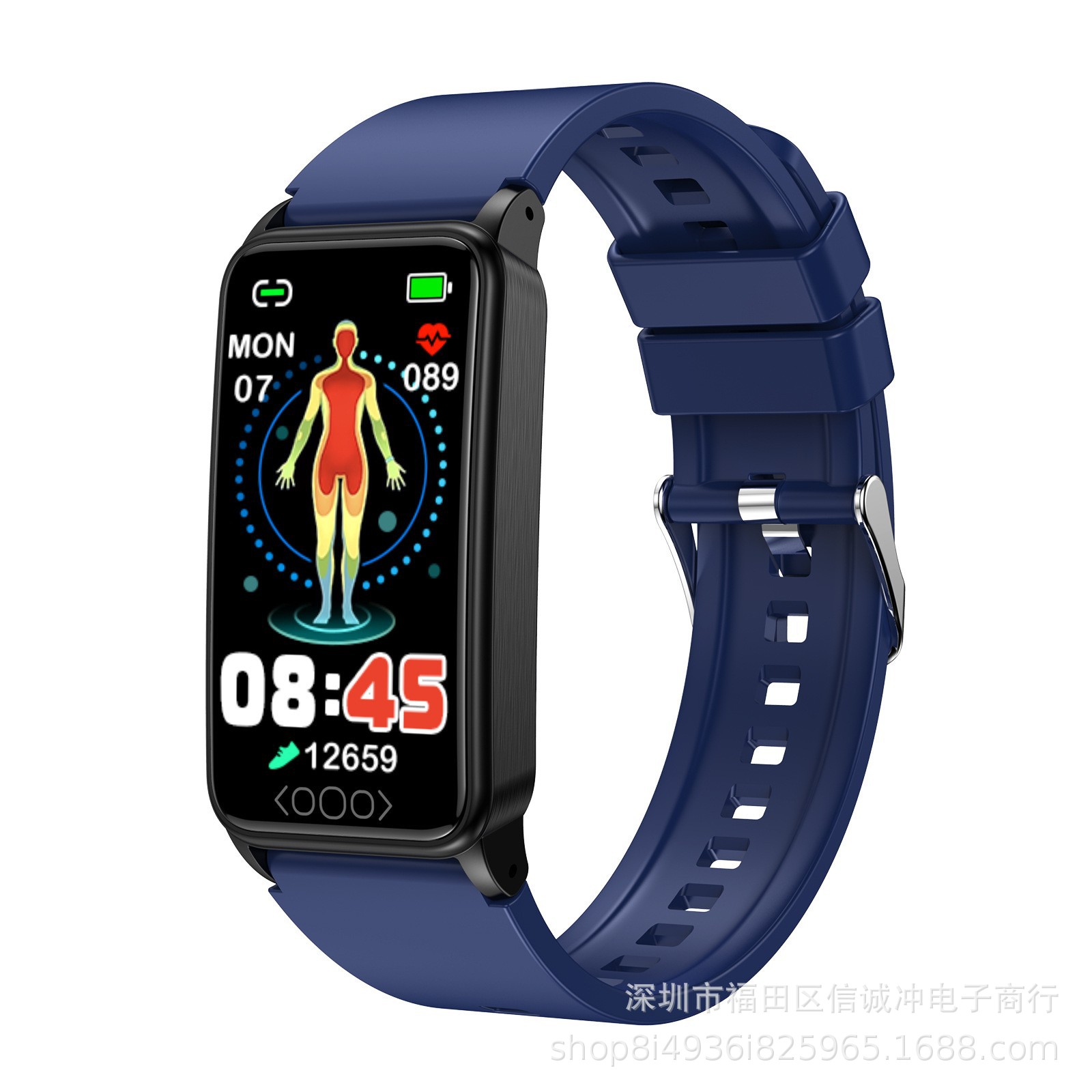 The new TK71 Pro non-invasive smart health fitness bracelet for uric acid, blood lipid, blood sugar, heart rate, blood oxygen and body temperature monitoring Application Scenario