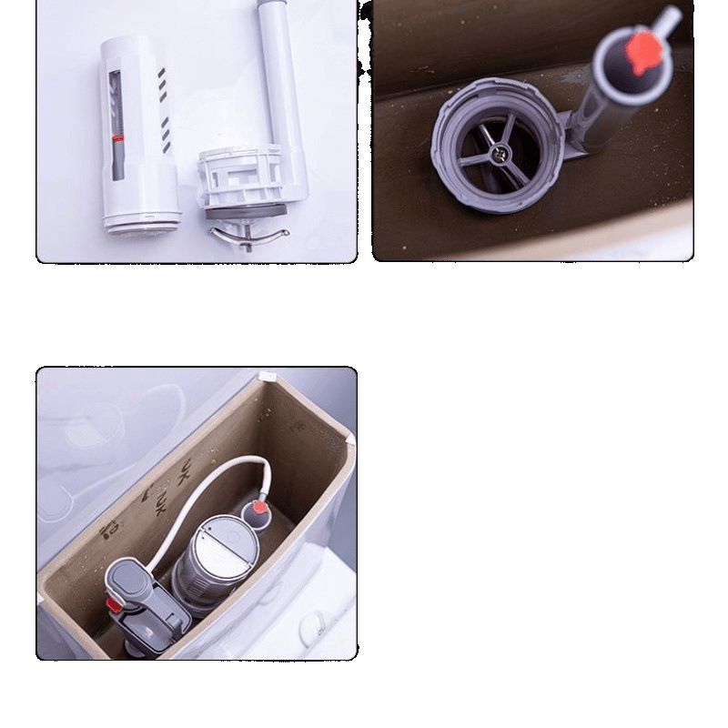 Universal water tank accessories for flush toilets, water supply and drainage, old-fashioned toilet water supply and drainage, complete set of cross-border direct sales Item Picture