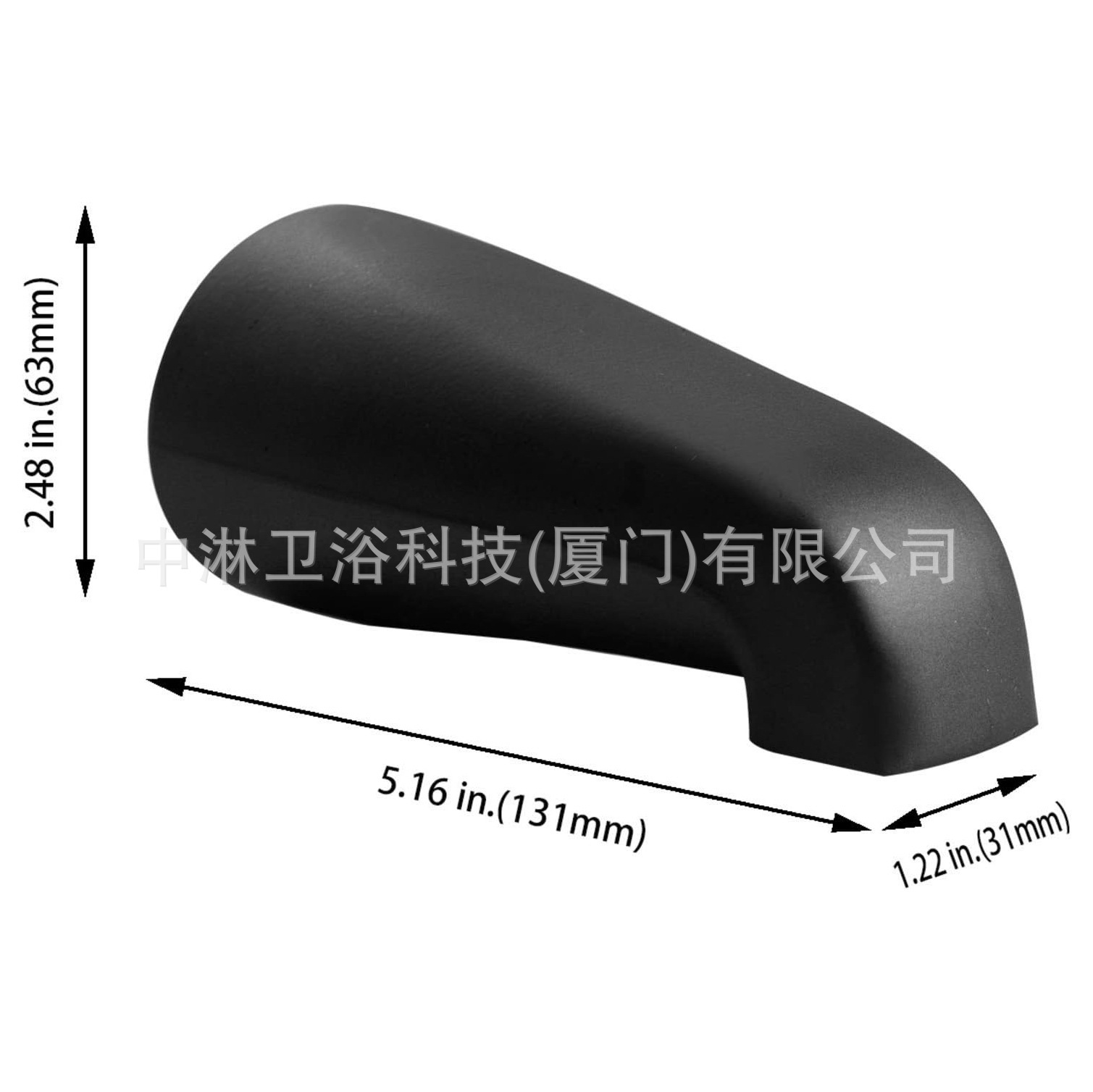 Amazon's concealed bathtub faucet factory sells directly. American-style bathtub outlet pull-up is available. Foreign trade factory Specification drawing