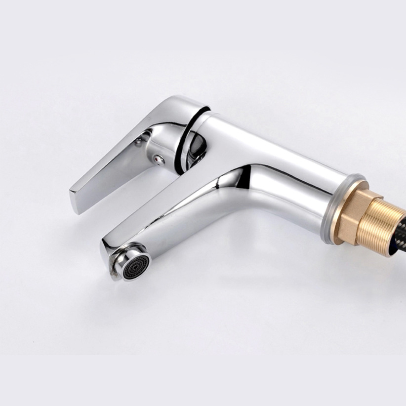 Zinc alloy hot and cold water basin faucet, bathroom washbasin, washbasin, washbasin, mixing valve, faucet switch Specification drawing