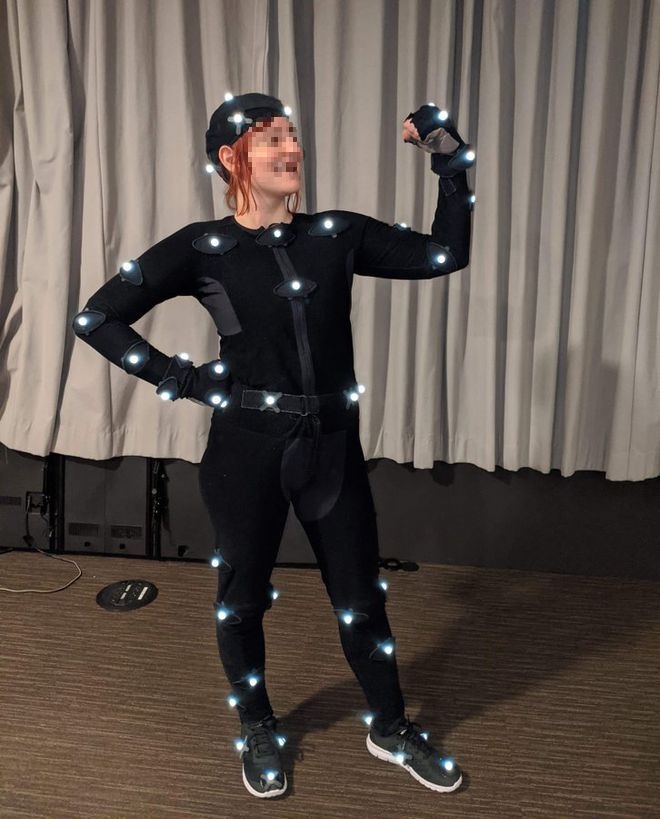 Motion capture suit package full figure