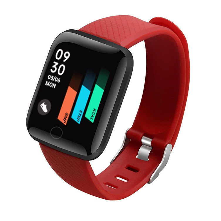 116plus smartwatch Heart rate and blood Pressure Bluetooth Exercise step Count Information Reminder D13 bracelet Factory direct sales details Picture
