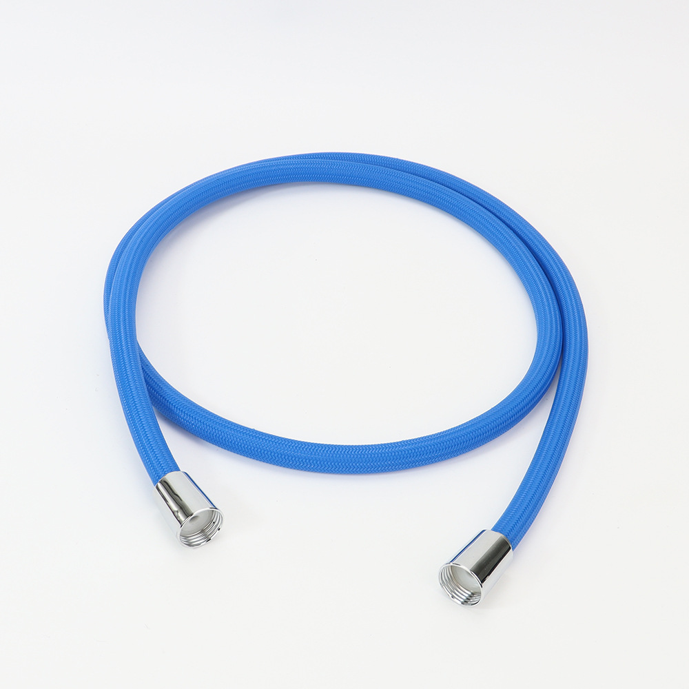 Nylon braided showerhead hose, 4-point universal bath water pipe, cold and hot bath heater, explosion-proof pipe Application Scenario