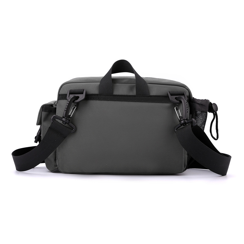 New trendy men's single-shoulder crossbody bag, large-capacity outdoor waist bag, multi-functional casual chest bag, travel backpack Application Scenario