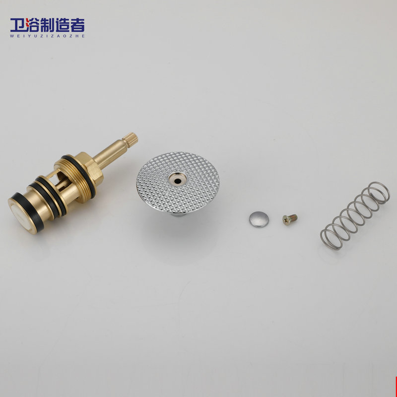 Youdaoplaceholder0 Concealed toilet pedal flushing valve, hand press the urinal pedal flushing valve, hand press the valve core accessory spring seal Specification drawing
