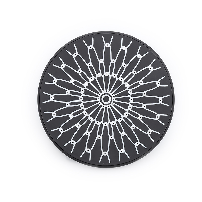 Supplying small shower heads with black and simple patterns for household bathroom ceiling showers Specification drawing