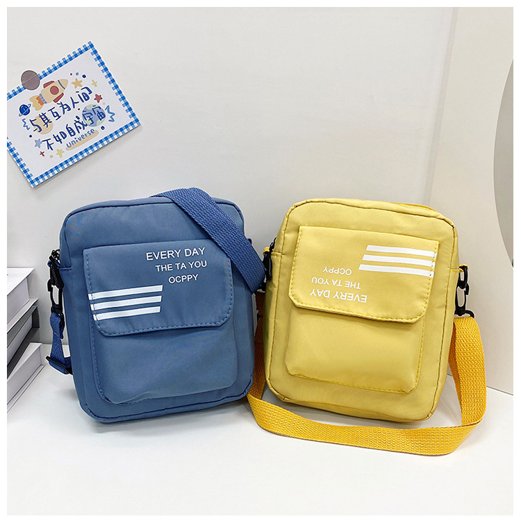 Korean and Japanese style versatile single-shoulder bag 2024 new style fashionable and fresh student bag, simple and cute crossbody bag for girls details Picture
