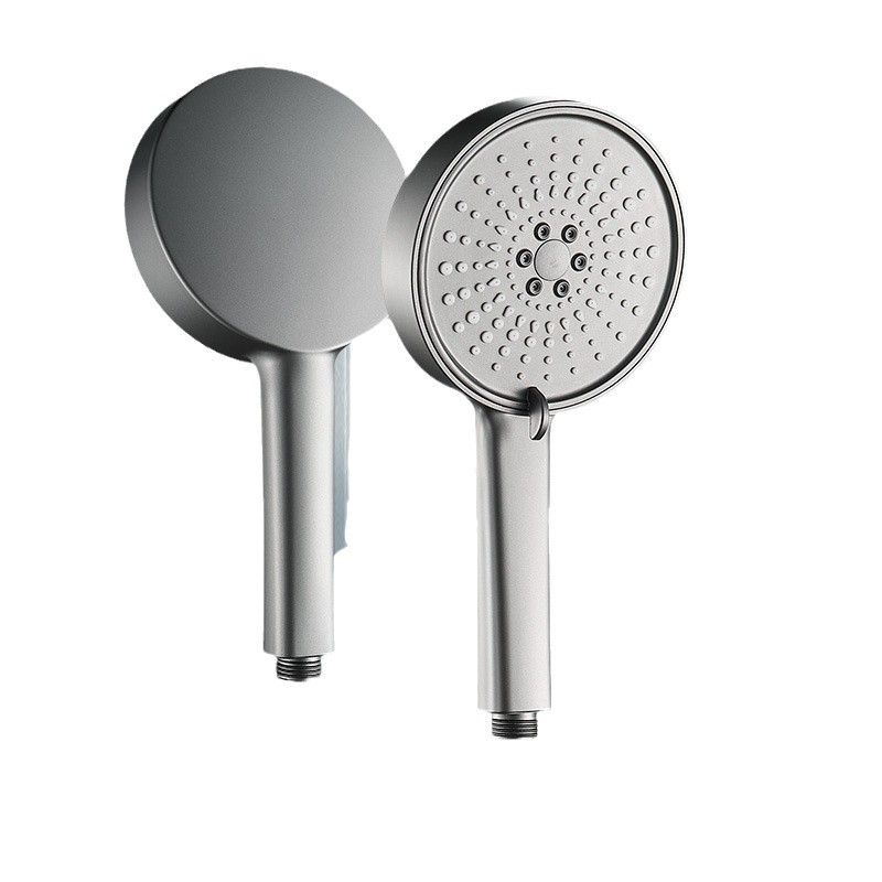 Large panel pressurized shower head, household bathroom water heater, hand spray, bath heater, lotus pod shower head set Item Picture