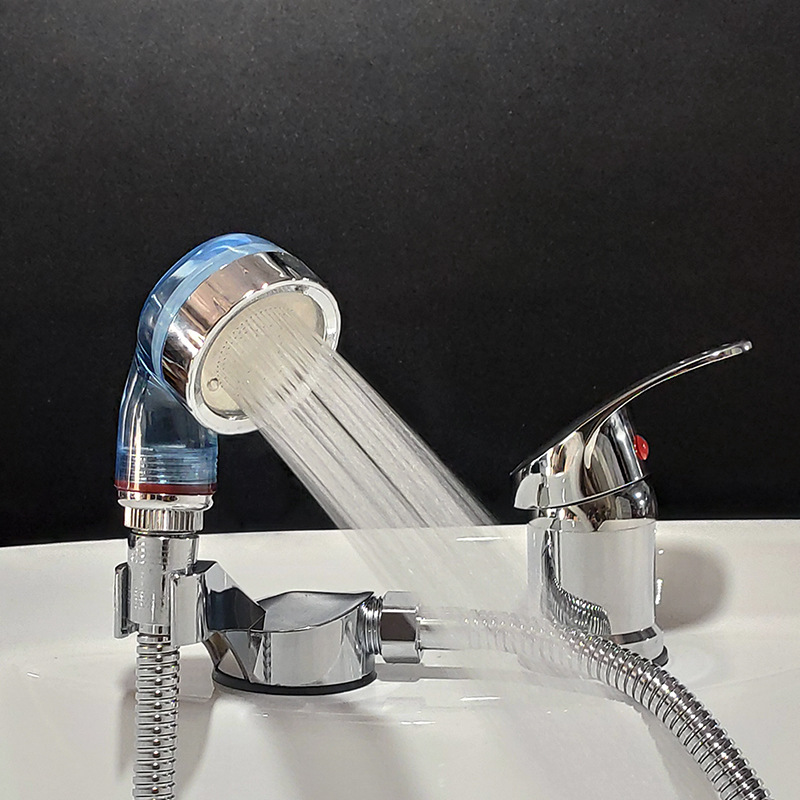 Hair washing bed showerhead hose set, nozzle hose set, hair salon and beauty salon pressurized water-saving faucet, water dragon Specification drawing