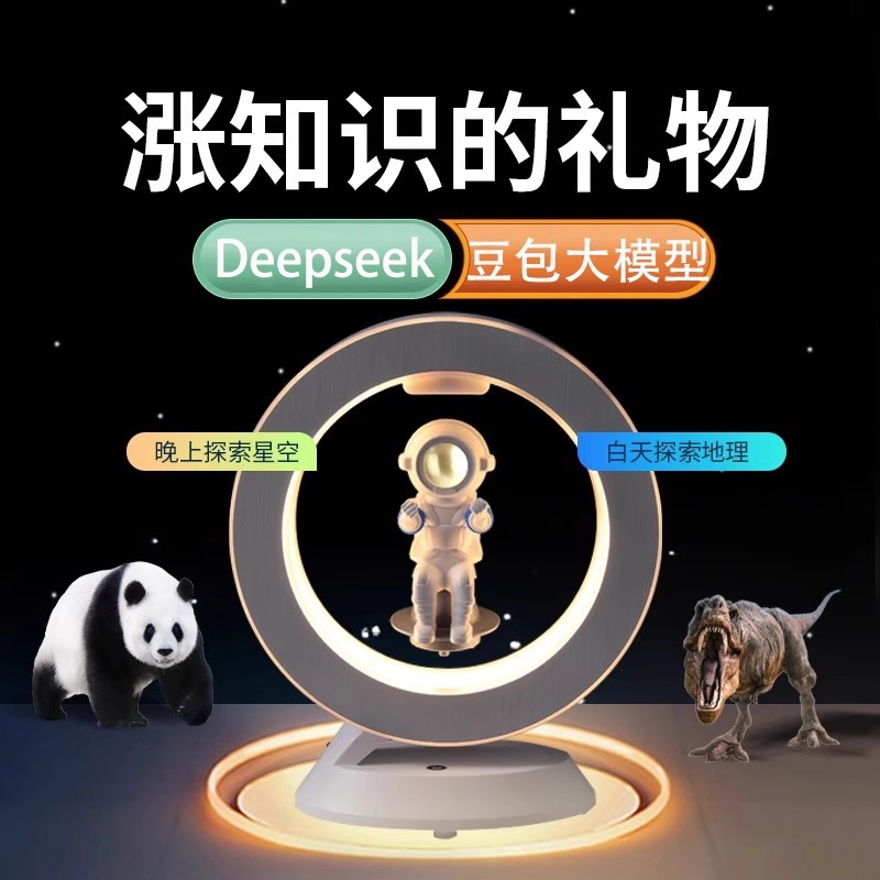 DeepSeek Doubao Large Model AI Smart Speaker Children's toy Magnetic levitation globe Early Education Gift details Picture