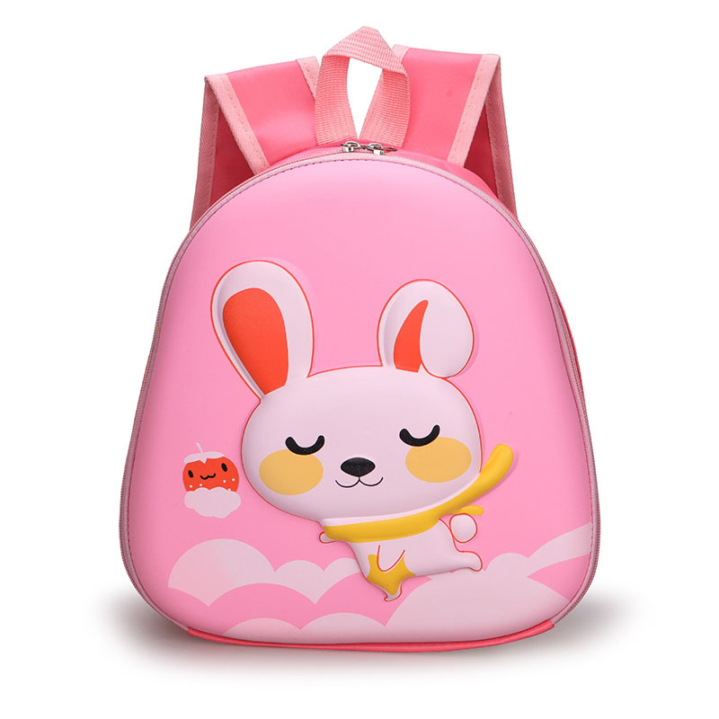 2021 New cute and stylish hard-shell backpack for children, Korean cartoon casual kindergarten eggshell schoolbag Item Picture