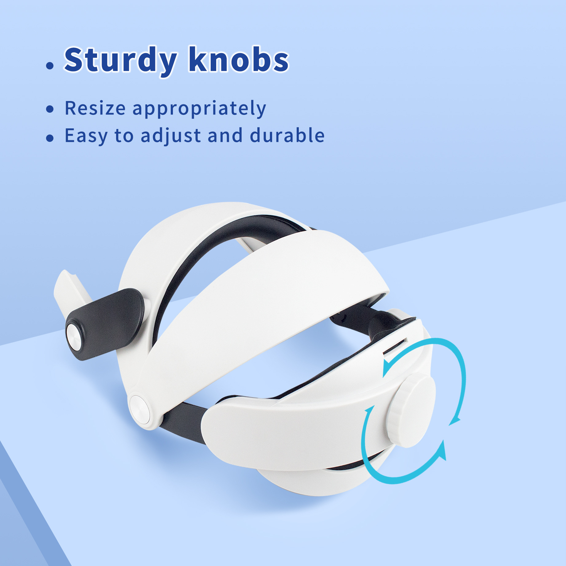This is a popular cross-border VR glasses accessory for the Oculus quest2 headband, which is comfortable, adjustable and does not press on the face Specification drawing