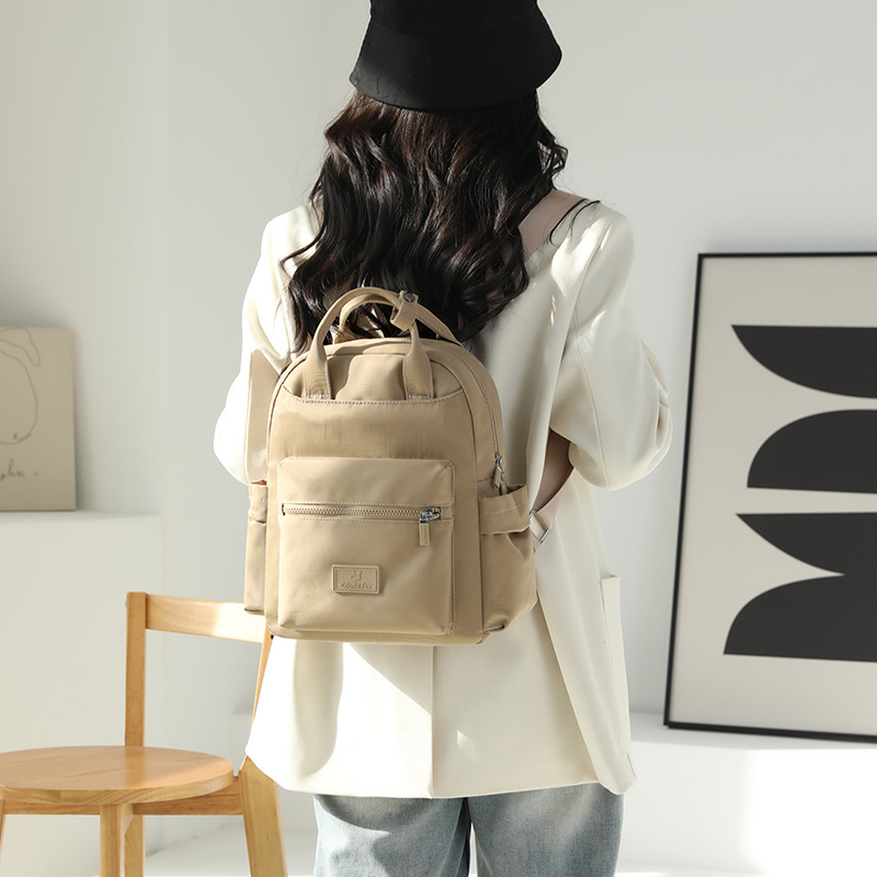 Colorful Fox's new backpack, multi-functional candy-colored backpack, large-capacity water-resistant schoolbag and handbag Specification drawing