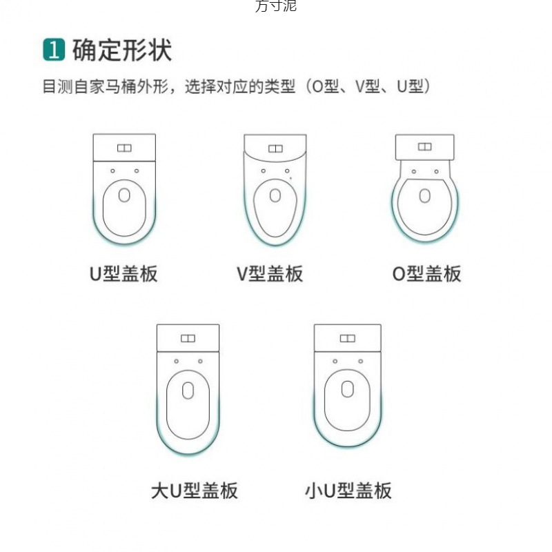 Wholesale of thickened, slow-lowering, old-fashioned U-shaped toilet seat cover, toilet board, toilet seat and toilet seat accessories for household use Application Scenario