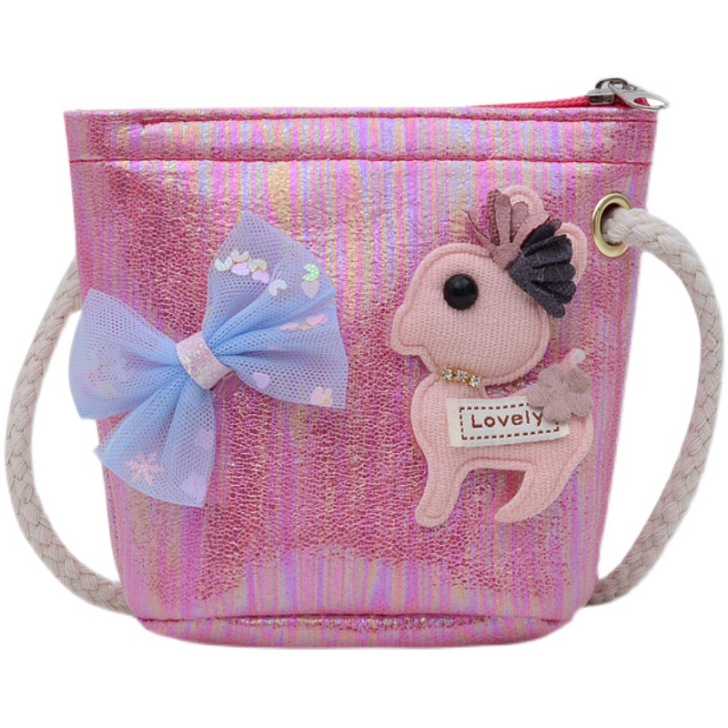 Children's bag, stylish for girls, crossbody carry, cute princess, little Chanel style, mini accessories for girls, birthday and festival gifts Item Picture