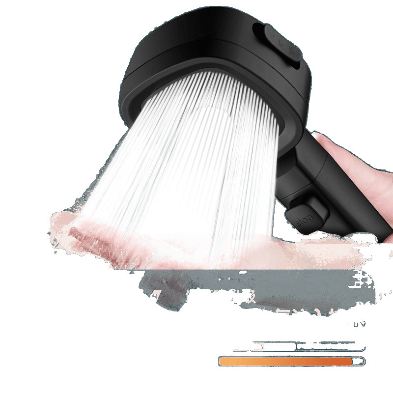 Super pressurized shower head, bathroom heater, shower and bath water faucet, flower wine, bathroom, household flower sun, spray head, super strong Item Picture