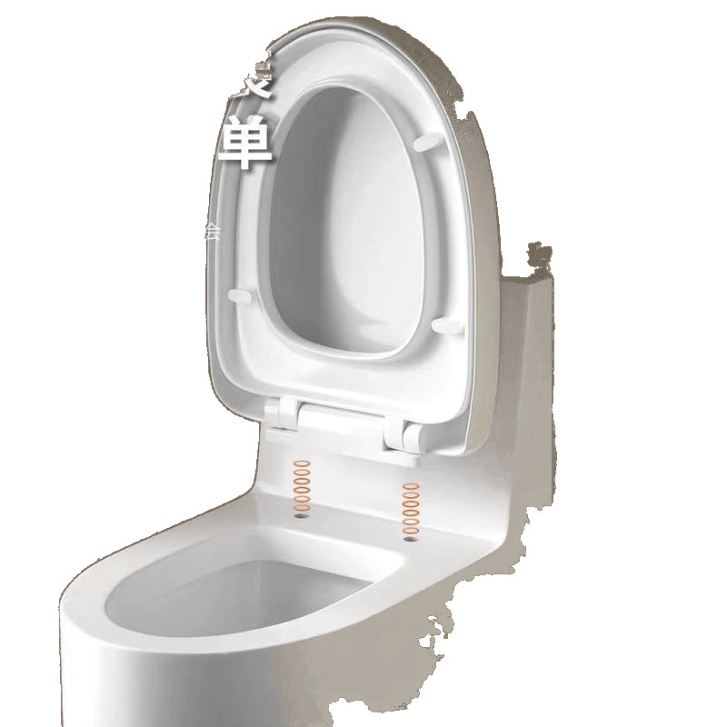 Universal toilet seat cover, household thickened slow-lowering old-fashioned U-shaped V durable toilet seat cover, toilet seat accessories factory Item Picture