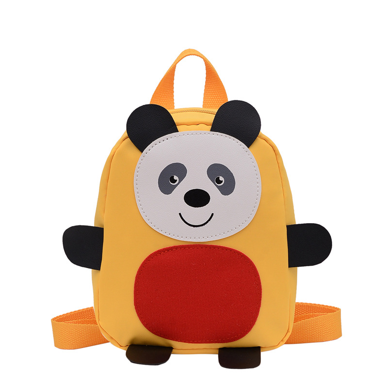 2021 New Style kindergarten schoolbag, Small class children's anti-wandering backpack, cute Panda children's backpack Item Picture