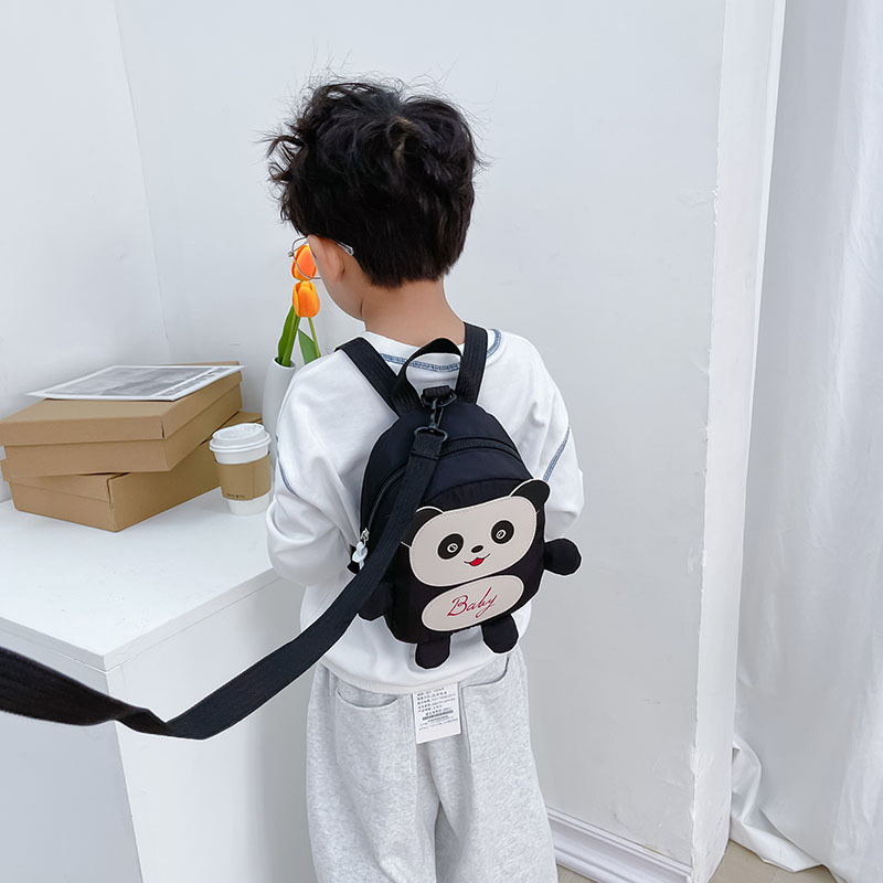 Kindergarten schoolbag for children, boys and girls, 1-3-5 years old, anti-wandering rope, cute frog, double-shoulder baby small backpack Specification drawing