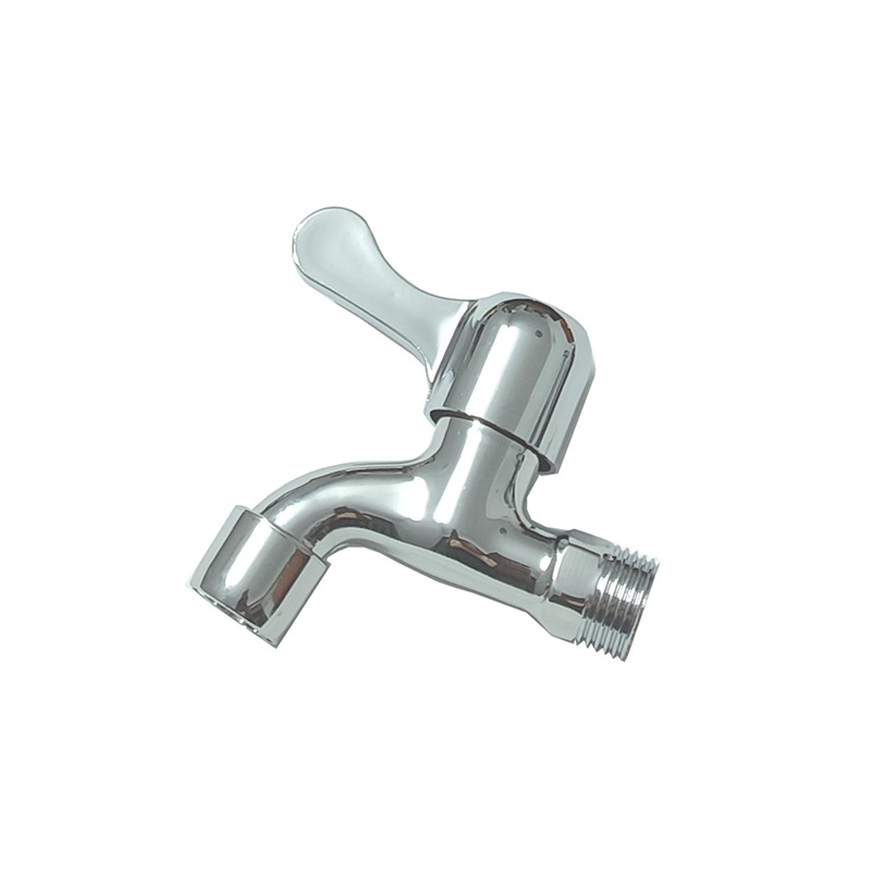 The washing machine faucet is lengthened by 4 or 6 inches. It is a single-cooling, one-in-two-out, mop sink faucet for household tap water Item Picture