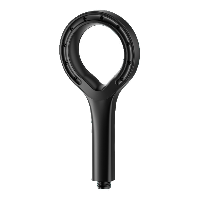 Douyin showerhead, hollowed-out shower, pressurized household bathroom, shower water heater, bathing, rain, lotus pod, flower drying, hair drying Item Picture