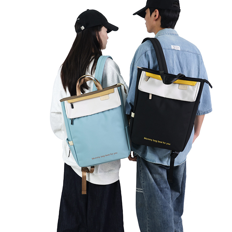The new Mommy Bag is a lightweight backpack for mother and baby outings with a large capacity. The new 2024 Mommy and Daddy hand-held backpack details Picture
