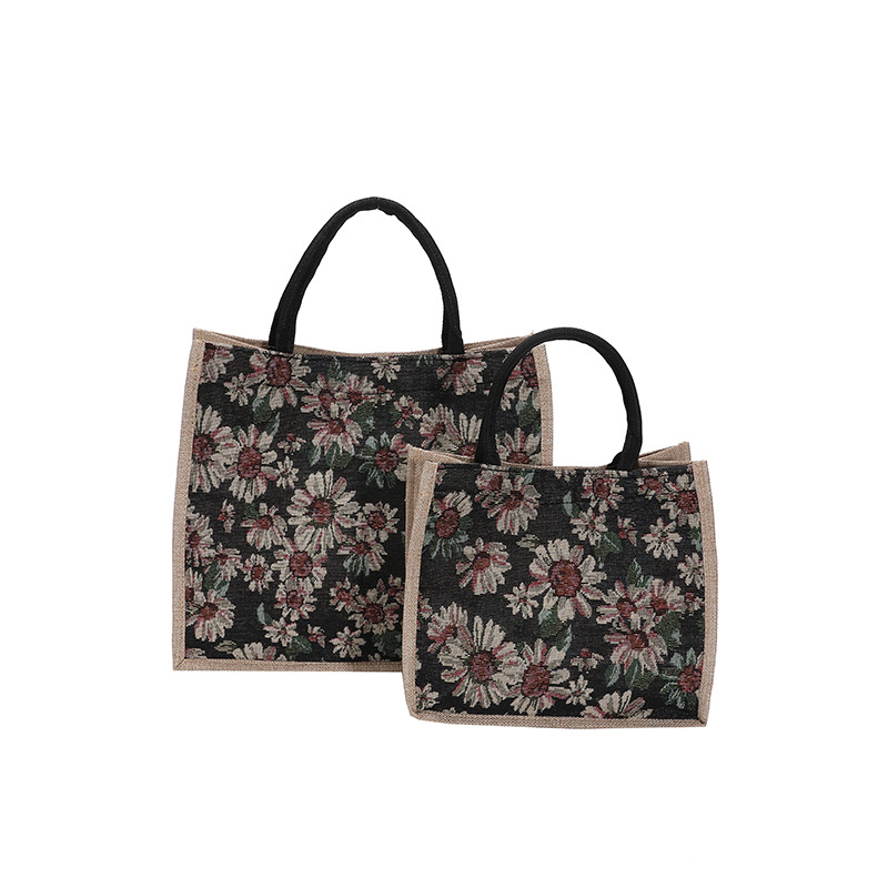 Large-capacity tote bag for women, 2024 new hand-held student commuting single-shoulder bag, fashionable hand-held mommy bag, cross-border Item Picture
