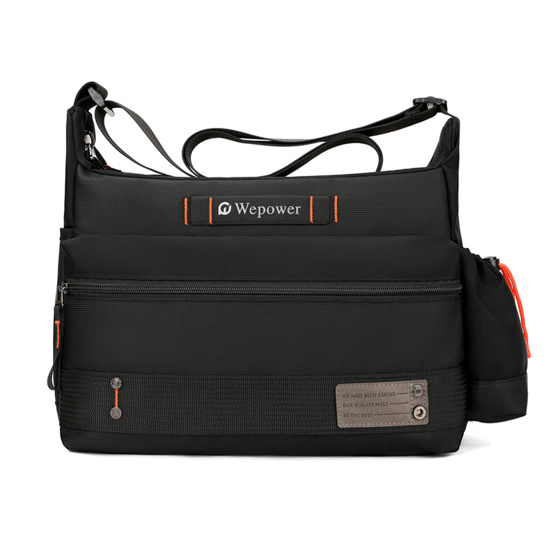 WEPOWER's new men's trendy crossbody bag is a versatile and casual men's bag for outdoor trips. It's a single-shoulder crossbody bag Item Picture