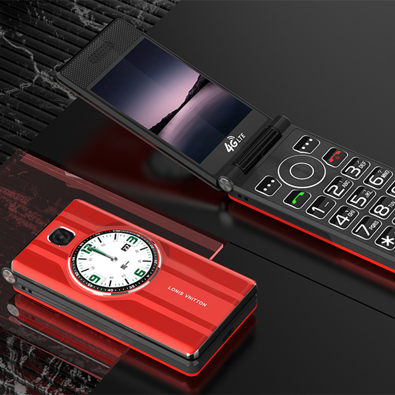 3.0 Dual screens, ultra-high appearance level, ultra-long battery life of 60 days, full network compatibility 4G, China Mobile, China Unicom, China Telecom 5G, elderly mobile phone Application Scenario