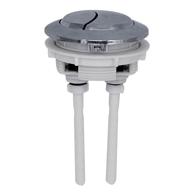 Toilet tank accessories, tank button, one-piece toilet button, double-button type toilet seat press valve details Picture