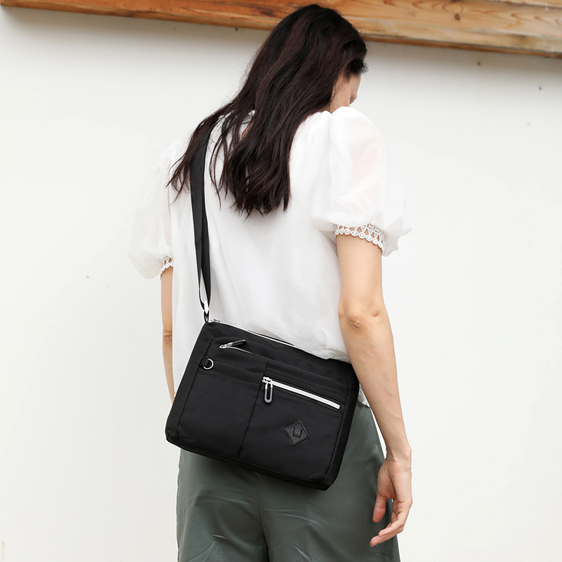 Colorful Fox 2025 New Style fashionable and simple single-shoulder crossbody bag for women, large-capacity versatile and water-resistant backpack Specification drawing