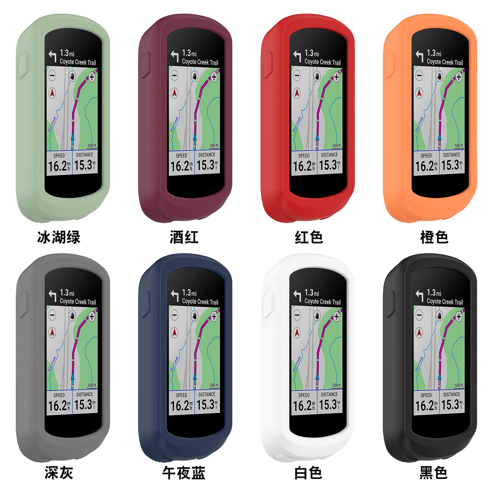 Suitable for Garmin Explore2 size watch silicone case and Explore2 bicycle watch protective case Item Picture