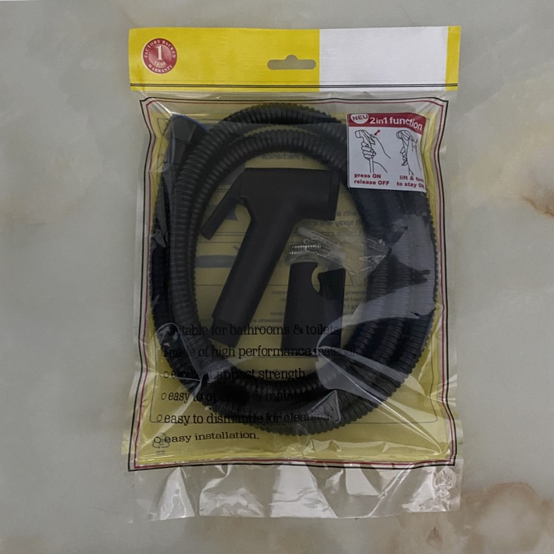 Cross-border wholesale plastic gynecological washers, toilet spray gun sets, bathroom cleaning, buttock flushing devices, toilet booster nozzles details Picture