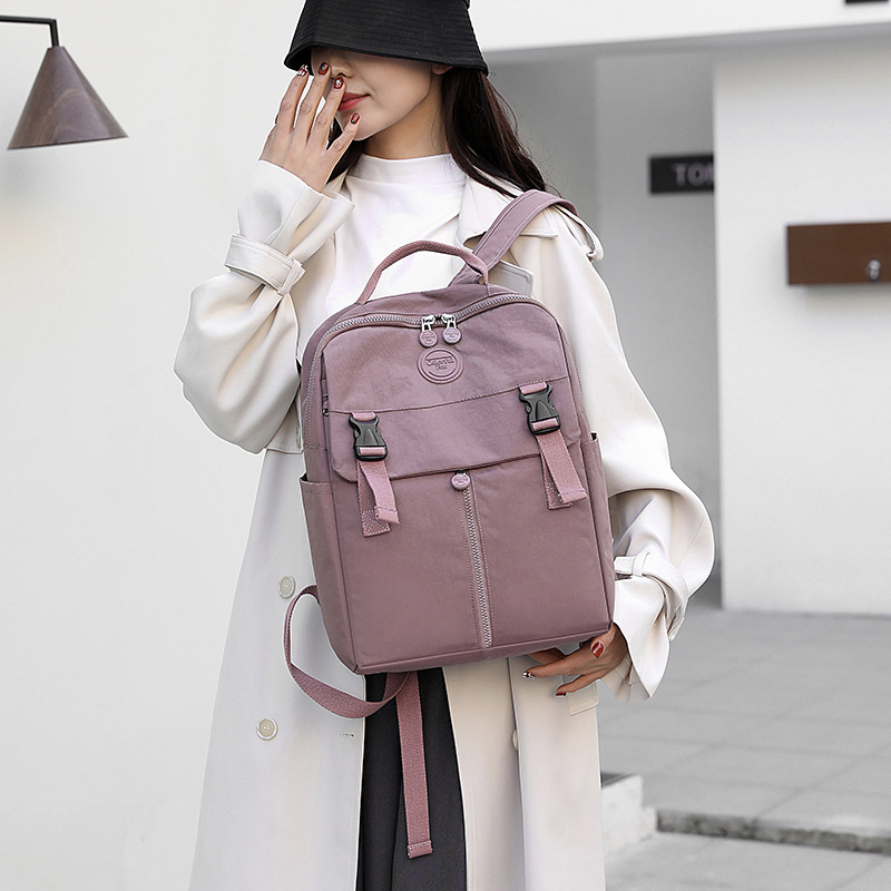 Colorful Fox's new large-capacity backpacks, outdoor casual water-resistant backpacks, and school bags for men, women and students details Picture
