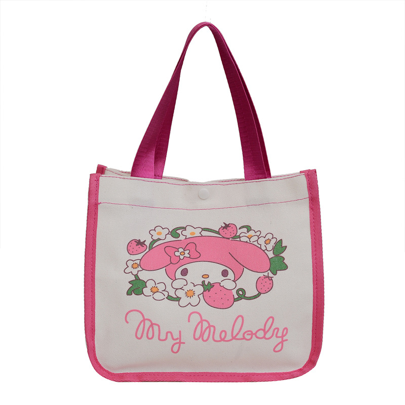 The 2023 new comic style fashionable large-capacity high-end tote bag is a perfect match for women and a shoulder canvas bag Item Picture