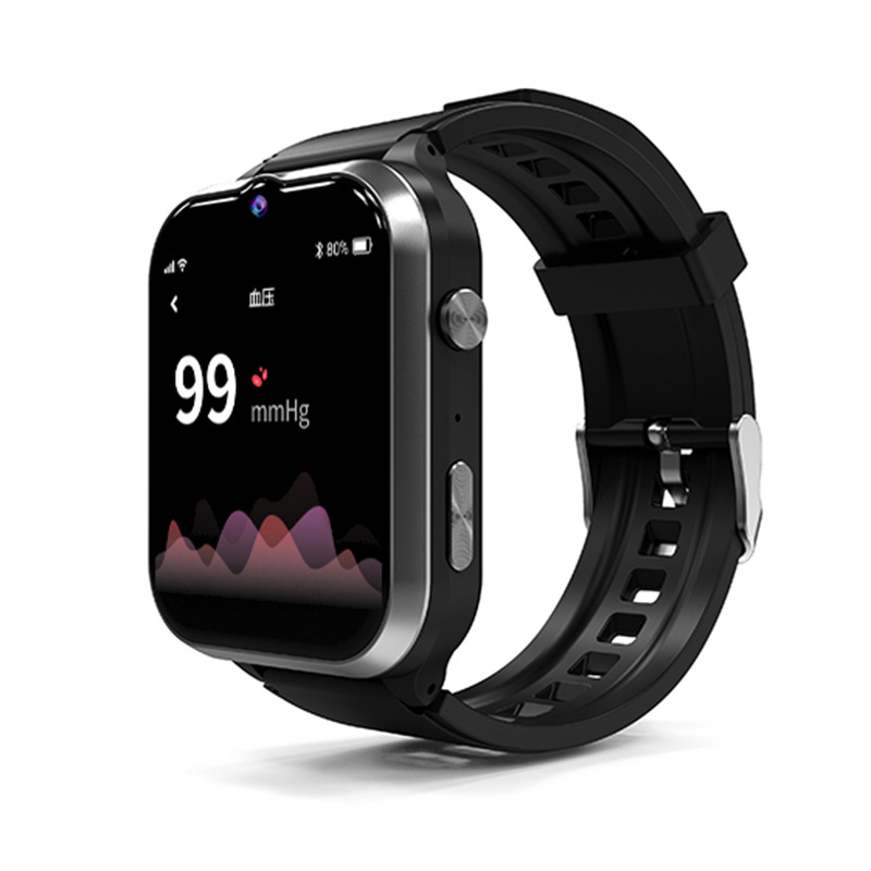 4G smart watch for elderly positioning, video call, heart rate, blood pressure, blood oxygen, fall alarm, GPS, elderly wristband Application Scenario