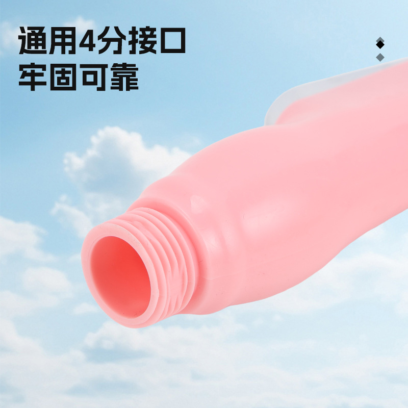 The manufacturer supplies handheld flushing spray guns, feminine washers, household shower heads, bathroom cleaning devices, and toilet flushing spray guns Specification drawing