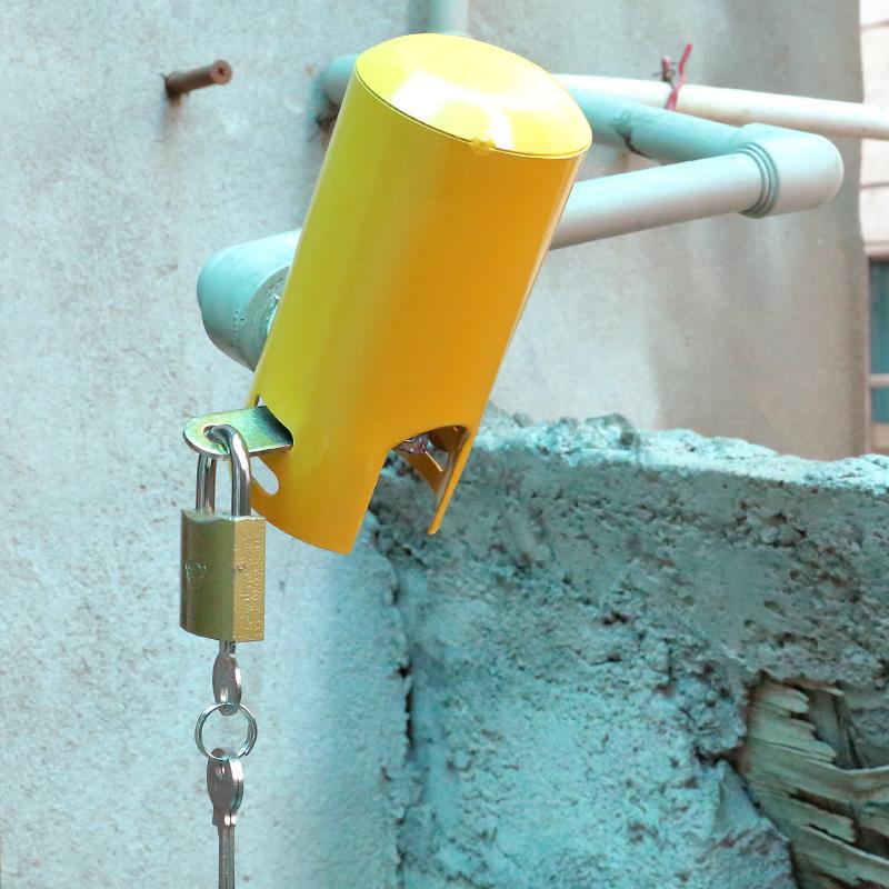 Faucet switch lock cover, outdoor tap water anti-opening, child lock protection wonder, anti-theft case, water theft box Application Scenario
