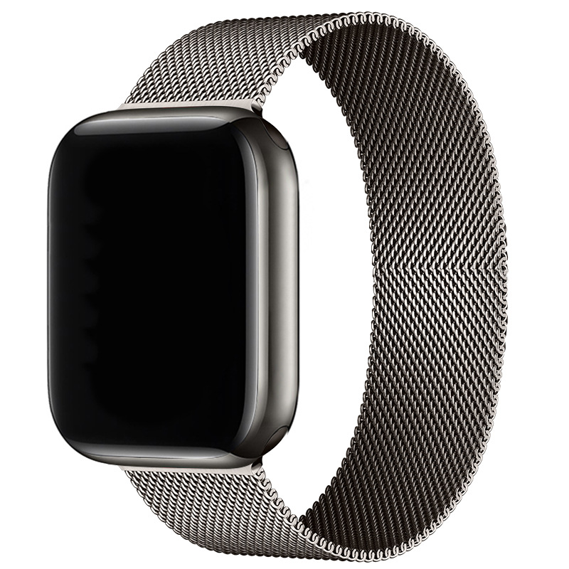 Suitable for watch straps: metal stainless steel magnetic strap, apple Watch 10 Milanese Apple strap Item Picture
