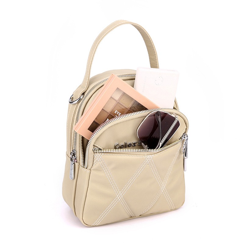 Colorful Fox Korean version multi-layered single-shoulder bag, women's outdoor casual embroidered crossbody bag, key and loose change handbag Application Scenario