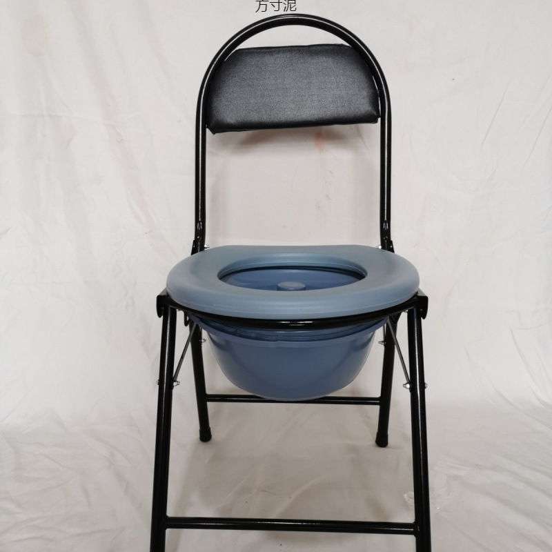 Folding toilet chair for the elderly, pregnant women, squat toilet, disabled toilet, new household toilet, household elderly supply chain Specification drawing