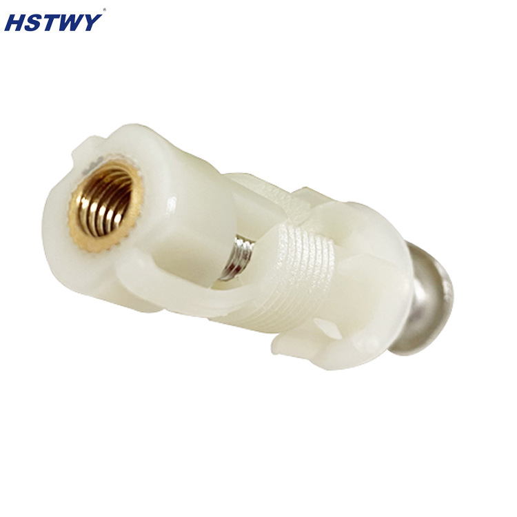 Universal toilet seat cover accessories, toilet seat cover, nylon expansion sleeve screws, toilet seat cover fixed installation, locking bolts Specification drawing